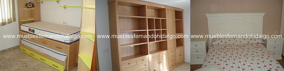 Muebles Fernando Hidalgo estructura para cama